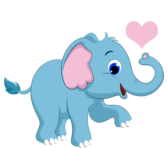 Cute Elephant Poster