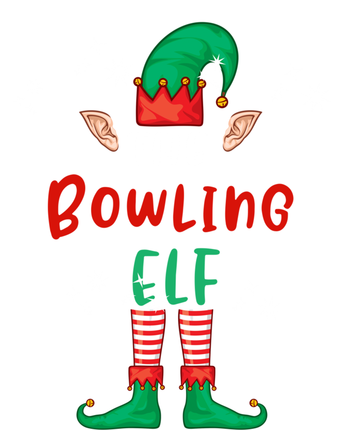 The Bowling Elf Matching Family Group Christmas Funny Xmas Gift T-Shirt