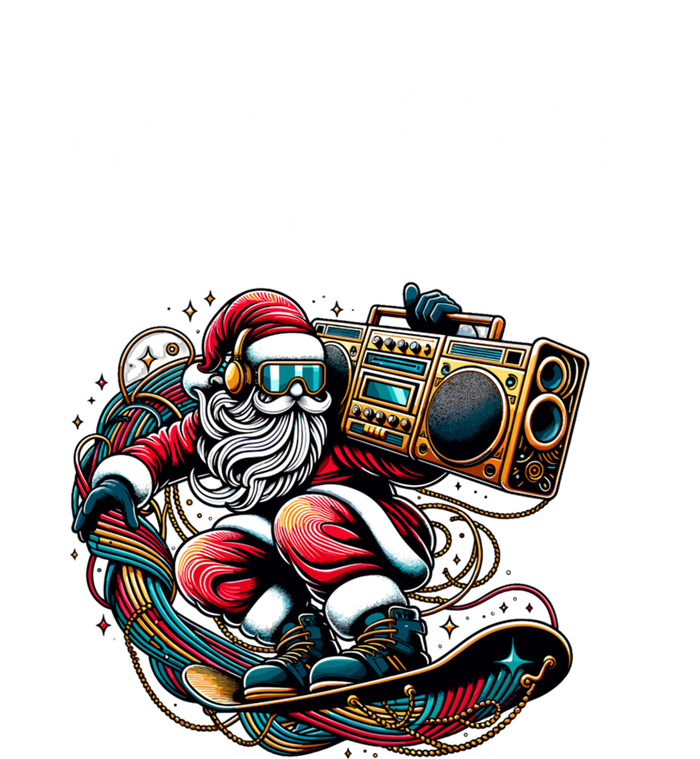 Brian Head Utah Cool Snowboard Christmas Santa Cool Gift Tank Top