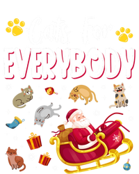 Cats For Everybody Cat Christmas Pajama Santa Ugly Christmas Cute Gift Sustainable Beanie