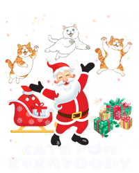 Cats For Everybody Funny Santa Claus Christmas Cat Catmas Gift Baby Bodysuit