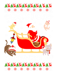 Cats For Everybody Santa Sleigh Lover Cute Santa Kitten Love Cute Gift T-Shirt