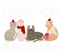 Cats For Everybody Santa Hat Kitties Merry Christmas Costume Gift 16 in Basic Backpack