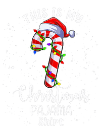 This Is My Christmas Pajama Candy Cane Boy Girl Toddler Long Sleeve Shirt