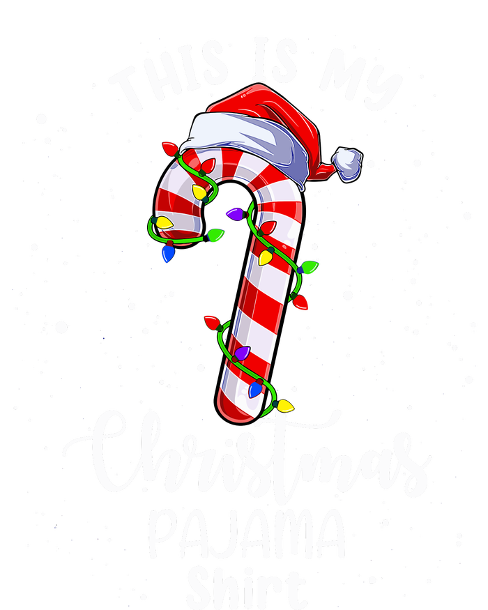 This Is My Christmas Pajama Candy Cane Boy Girl Toddler Long Sleeve Shirt