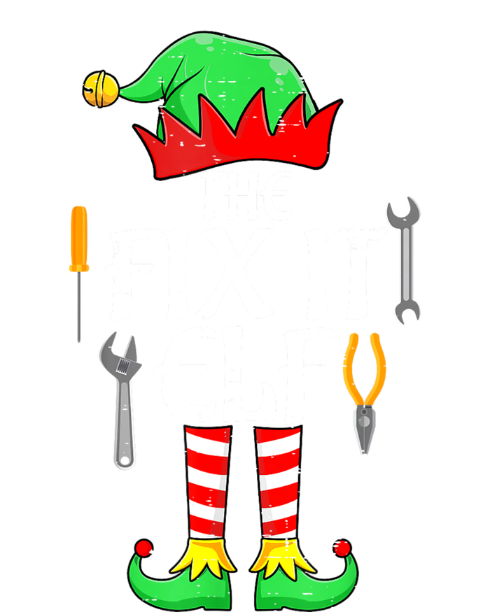 The Fix It Elf Christmas Family Matching Mesh Reversible Basketball Jersey Tank