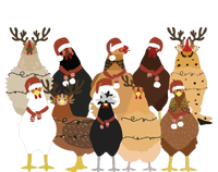 Christmas Chicken Women Chicken Kids T-Shirt