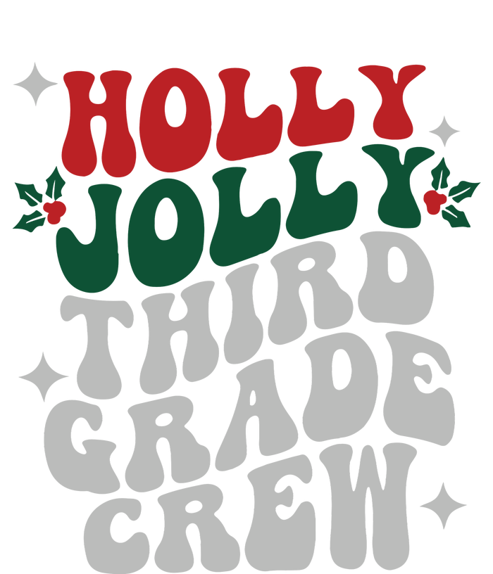 Third Grade Christmas Jolly Cooling Performance Crew T-Shirt