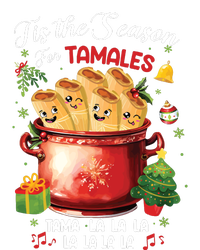 Tis The Season For Tamales Retro Mexican Food Holidays Pom Pom 12in Knit Beanie