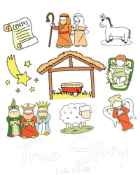 True Story Nativity Christmas Jesus Faith Based Christmas Toddler Sweatshirt