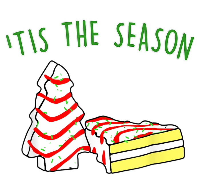 The Season Little Debbie Inspired Christmas Tree Snack Cake T-Shirt