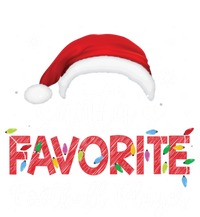 Ugly Sweater Christmas SantaS Favorite Football Player Xmas Cute Gift Women's Racerback Tank