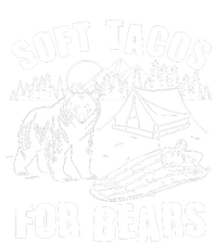 Funny Vintage Camping Soft Tacos For Bears Daily Commute Backpack