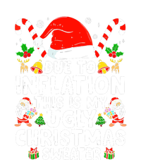 Funny Due To Inflation This Is My Ugly Sweater For Christmas Gift T-Shirt