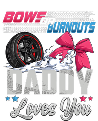 Burnouts Or Bows Gender Reveal Party Announcement Daddy Toddler T-Shirt