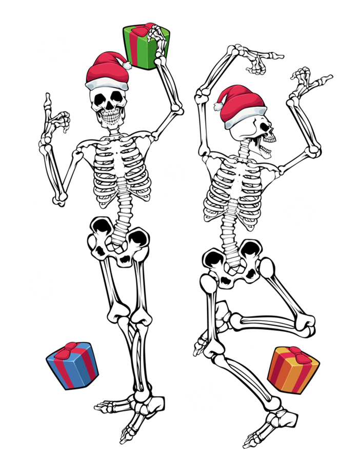 Christmas Skeletons Dancing Xmas Tree Snowflakes Funny Joke Gift Kids Sweatshirt