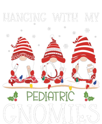 Nurse Christmas Gnome Cool Pediatric Nurse Christmas Lights T-Shirt