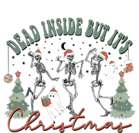 Dead Inside But ItS Christmas Skeleton Xmas Dancing Funny Great Gift Coaster