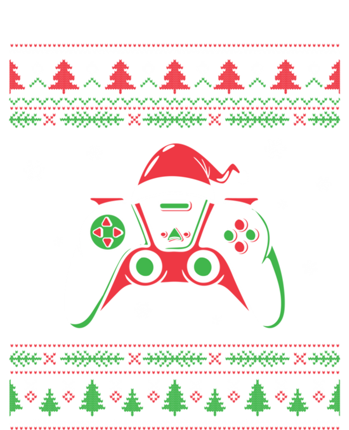 Family Ugly Christmas Santa Hat Video Computer Games Cute Gift Ladies Long Sleeve Shirt