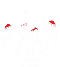 Funny Skeleton Xmas Dead Inside But Merry Skeleton Dancing Gift T-Shirt