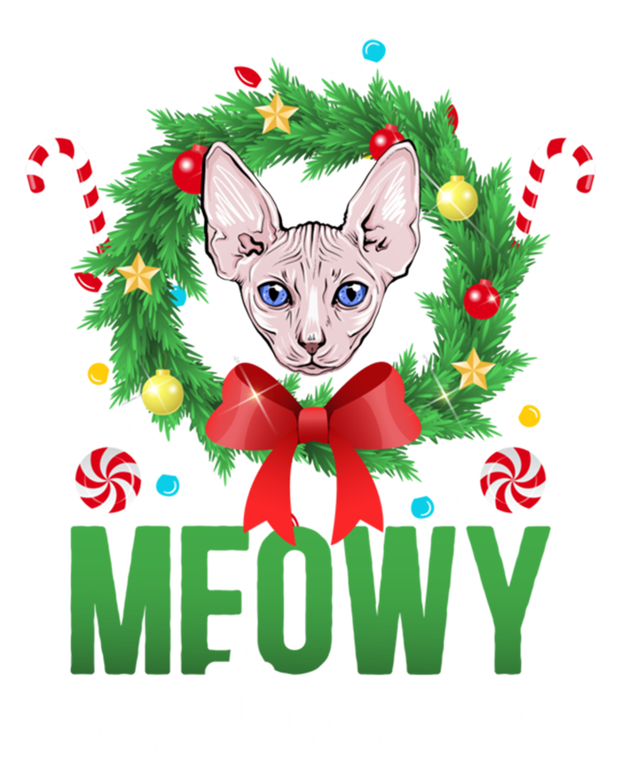 Meowy Catmas Sphynx Cat Christmas Sphynx Cat Xmas Party Meaningful Gift Hoodie