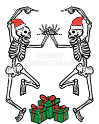 Merry Christmas Dancing Skeletons Funny Xmas Great Gift Poster