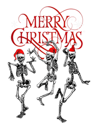 Merry Christmas Skeleton Dancing Spooky Santa Claus Hat Xmas Meaningful Gift Kids Long Sleeve Shirt