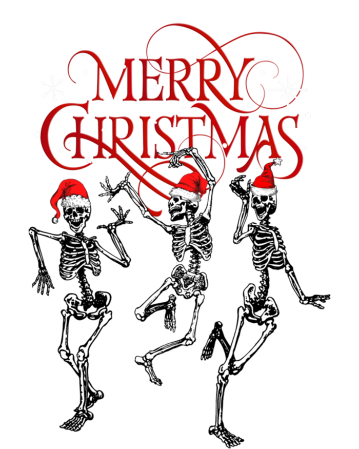 Merry Christmas Skeleton Dancing Spooky Santa Claus Hat Xmas Meaningful Gift Kids Long Sleeve Shirt