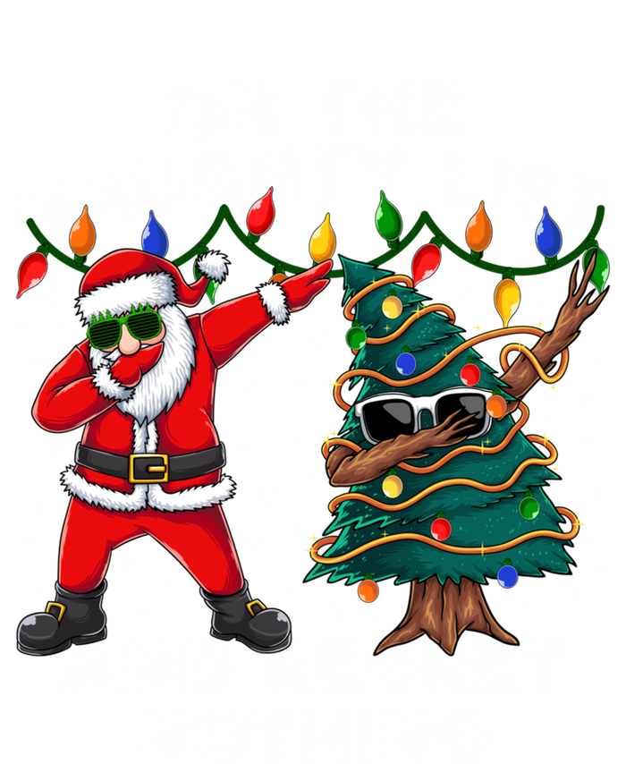 On The Naughty List And I Regret Nothing Cool Dabbing Santa Gift Baby Bodysuit