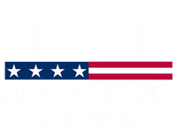 Donald Trump Did Nothing Wrong Toddler Fine Jersey T-Shirt