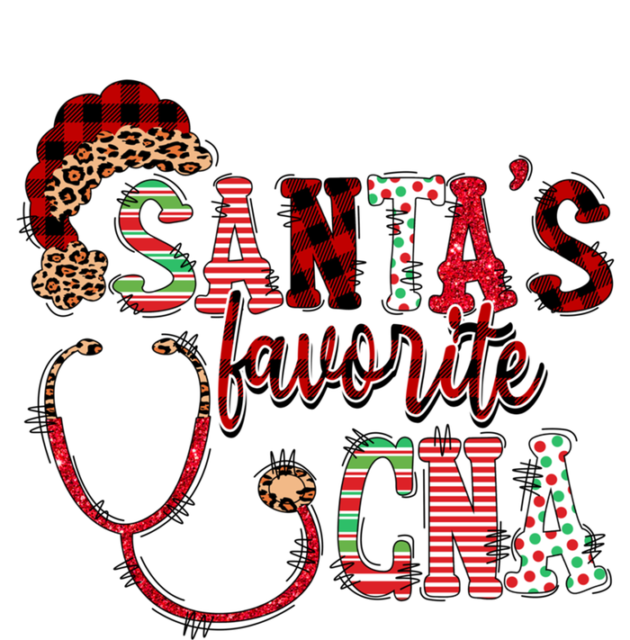 SantaS Favorite Cna Certified Nursing Assistant Nurse Xmas Funny Gift T-Shirt