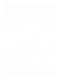 Sleighing The Game Gamer Video Game Christmas Meaningful Gift Ladies Essential Tank