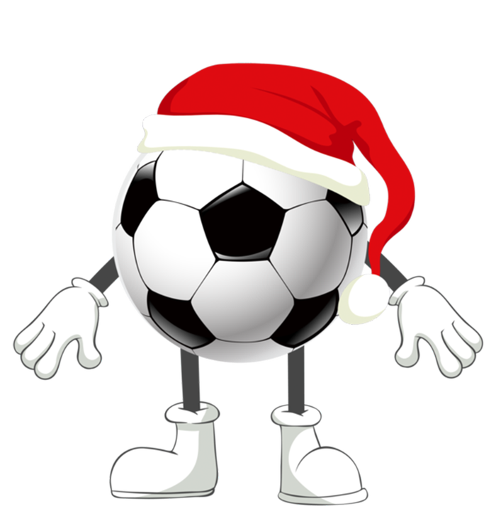 Soccer Player Footballer Santa Claus Christmas Xmas Gift Stripe Pom Pom Beanie