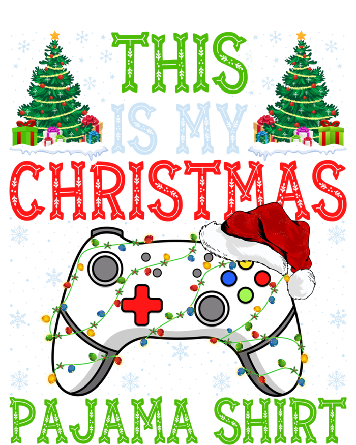 This Is My Christmas Pajama Gamer Santa Video Game Christmas Gift Short Acrylic Beanie