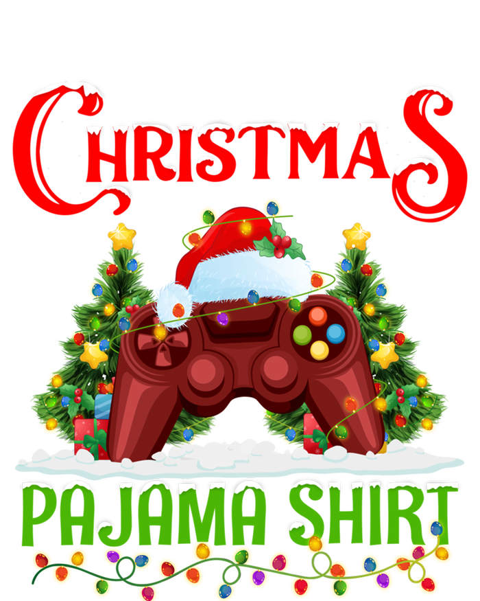 This Is My Christmas Pajama Meaningful Gift Video Game Christmas Funny Gift T-Shirt