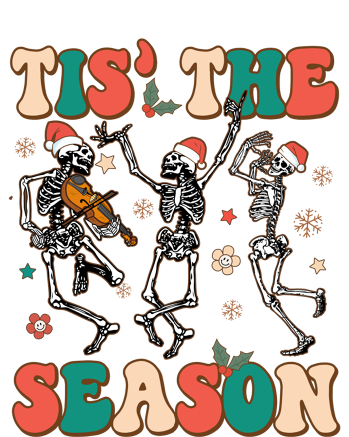 Tis The Season Funny Christmas Skeleton Dancing Merry Xmas Meaningful Gift Kids Sweatshirt