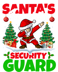 Xmas Dabbing SantaS Favorite Security Guard Christmas Funny Gift T-Shirt