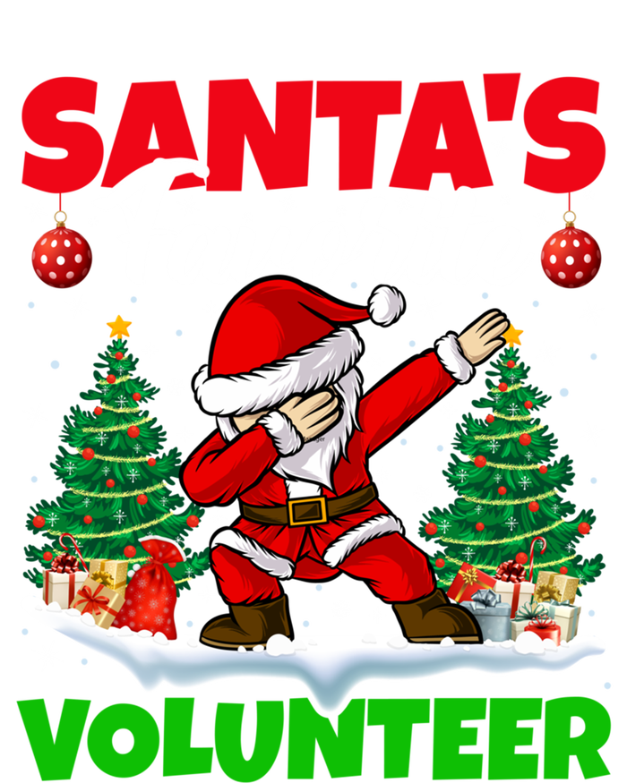 Xmas Dabbing SantaS Favorite Volunteer Christmas Gift Tank Top