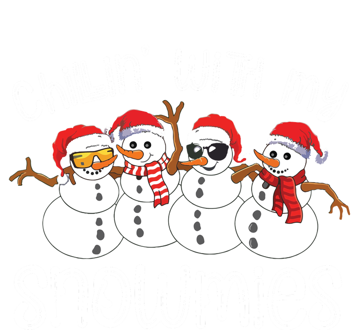 Snowman Christmas Chillin With My Snowmies Ugly Gift Sweatshirt