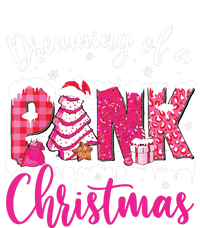 Dreaming Of A Pink Christmas Tree Cakes Xmas Holiday Pajamas T-Shirt