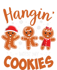 Hangin With My Cookies Gingerbread Women Christmas Teacher T-Shirt