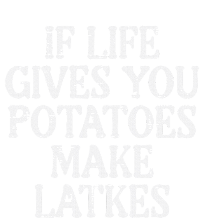 Hanukkah Life Gives Potatoes Make Latkes Chanukah Softstyle Adult Sport Polo