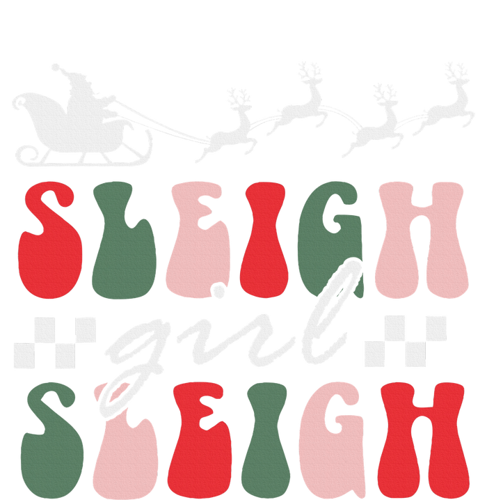 Sleigh girl sleigh funny christmas pun wo groovy xmas  T-Shirt