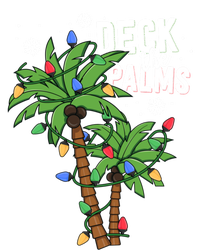 Deck The Palms Tropical Hawaii Christmas Palm Tree Lights Gift Canvas