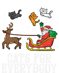 Cats For Everybody Christmas Cat Funny Xmas Santa Gift T-Shirt