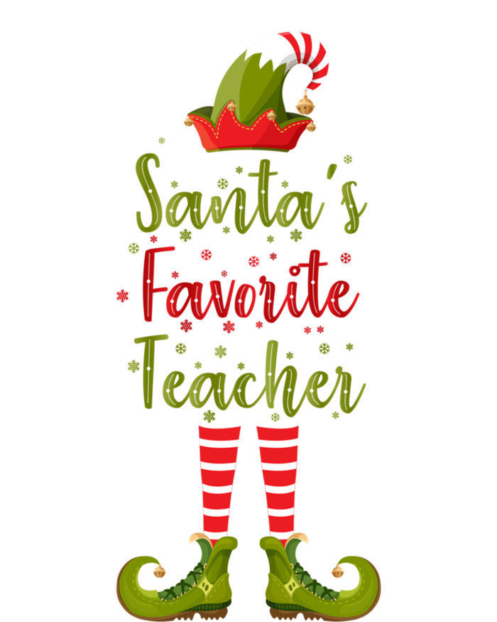 Christmas Funny Gift For Teachers SantaS Favorite Teacher Gift Sweatshirt