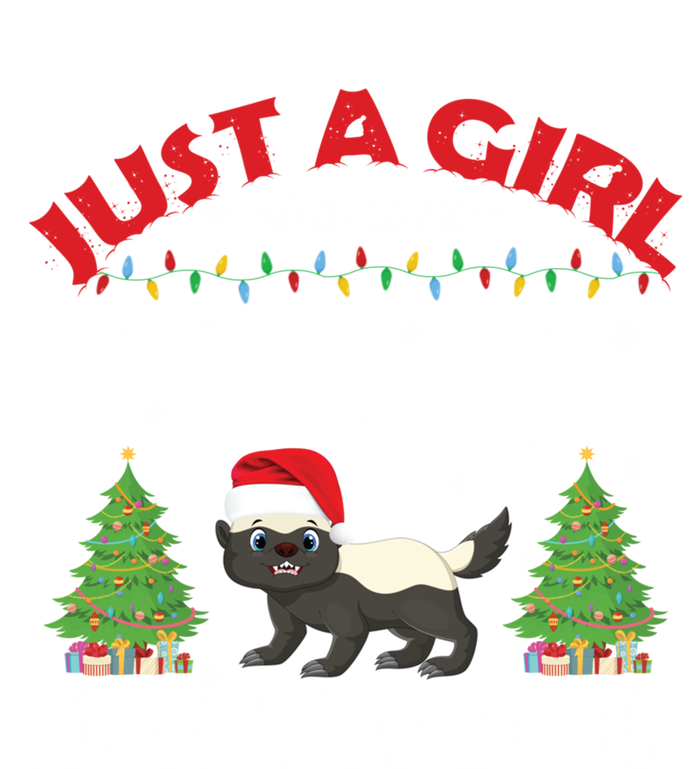 Just A Who Loves Honey Badger Ugly Christmas Sweater Meaningful Gift Infant Baby Jersey Bodysuit