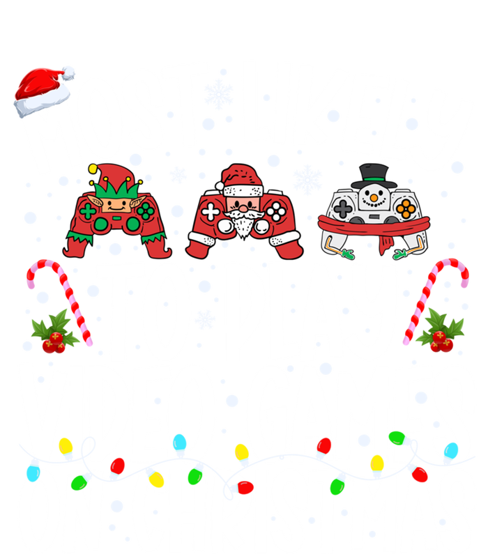 Most Likely To Play Video Games On Christmas Gaming Gamer Gift Softstyle Adult Sport Polo