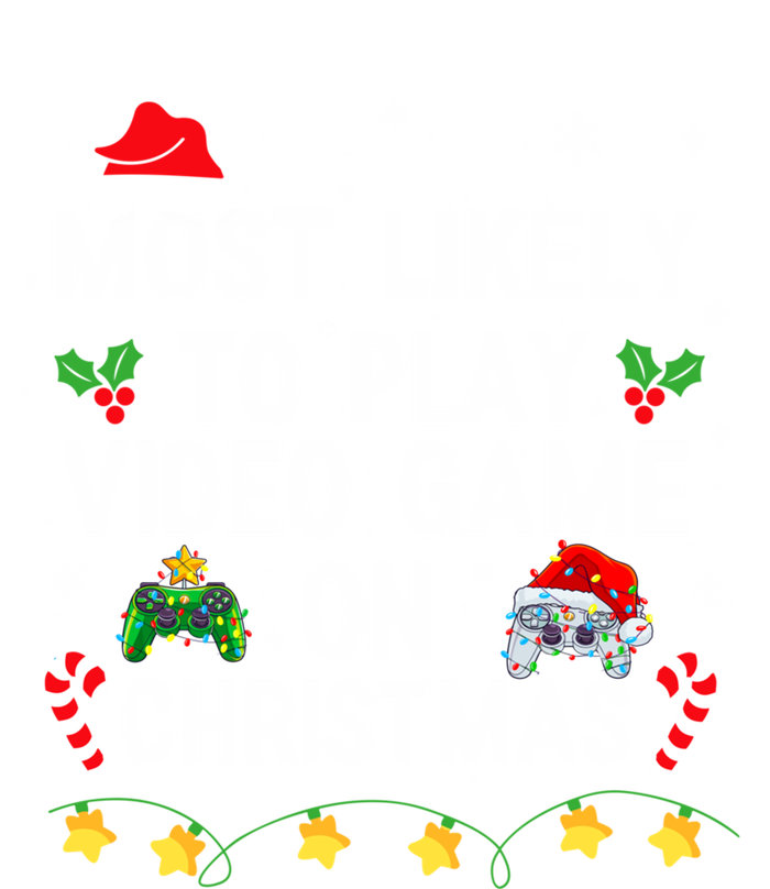 Most Likely To Play Video Games On Gaming Christmas Gift Tote Bag