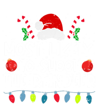 Most Likely To Shoot The Reindeer Family Crew Christmas Funny Gift T-Shirt